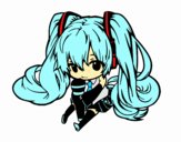 Miku Chibi vocaloid