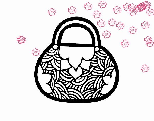 Mini bolso de inspiración japonesa