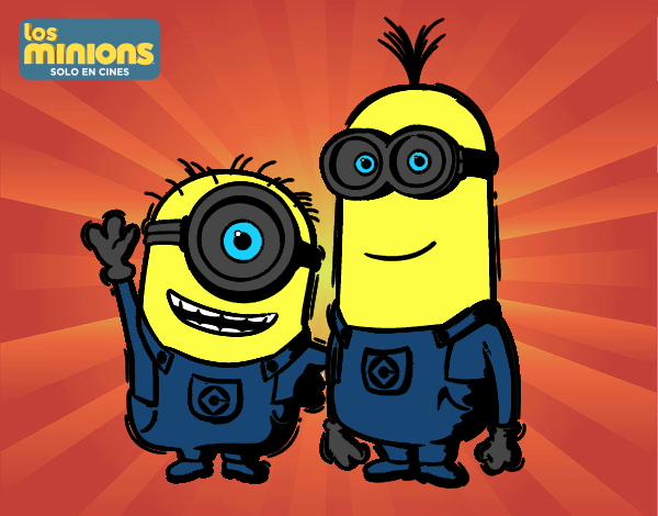 Minions - Carl y Kevin