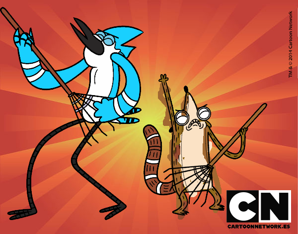 Mordecai y Rigby