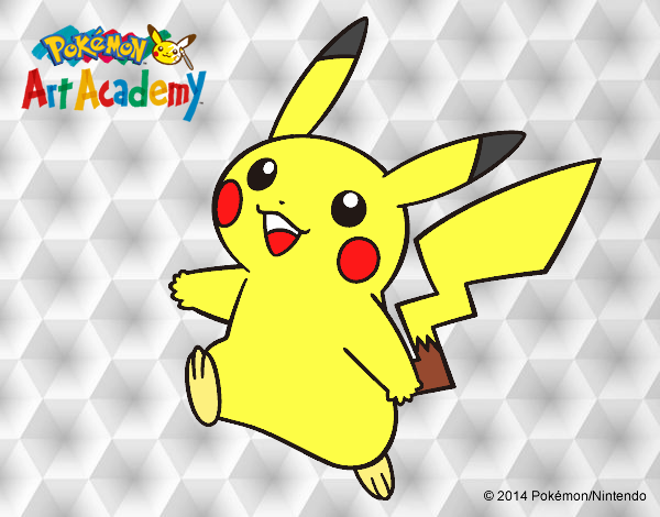 Pikachu en Pokémon Art Academy