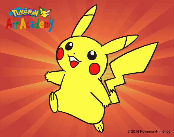 Pikachu en Pokémon Art Academy