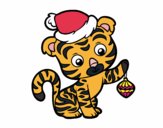 Tigre navideño