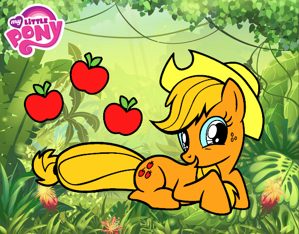 Applejack y sus manzanas