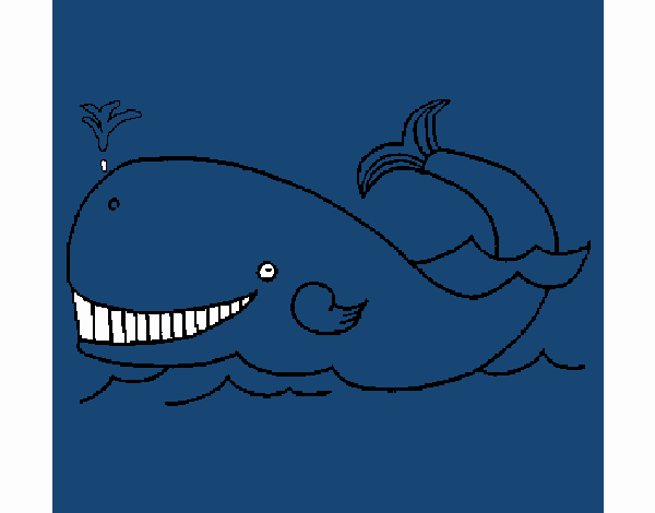 mi ballena azul