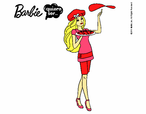 Barbie cocinera