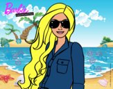 Barbie con gafas de sol