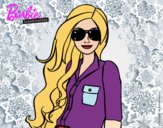 Barbie con gafas de sol