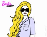 Barbie con gafas de sol