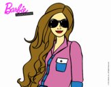 Barbie con gafas de sol