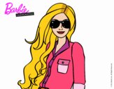 Barbie con gafas de sol