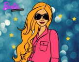 Barbie con gafas de sol