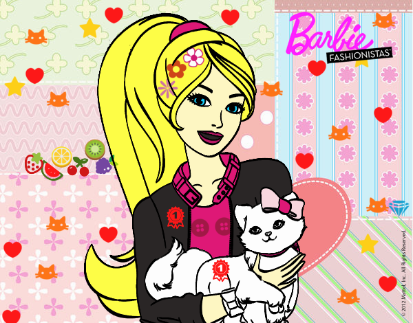 Barbie y Lisa 😃❤❤❤😺 😸