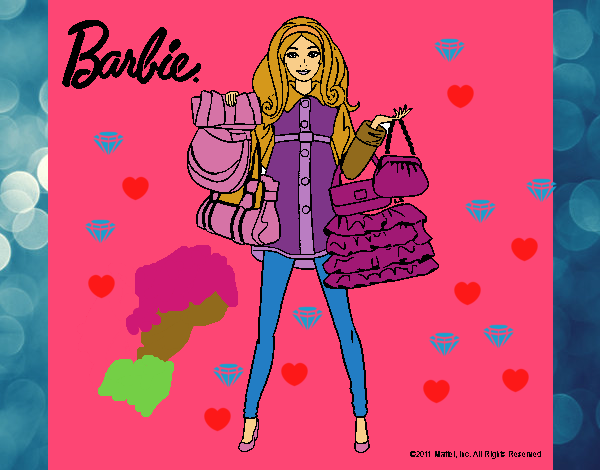 Barbie de compras