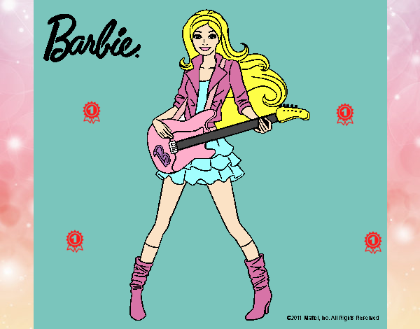 Barbie guitarrista