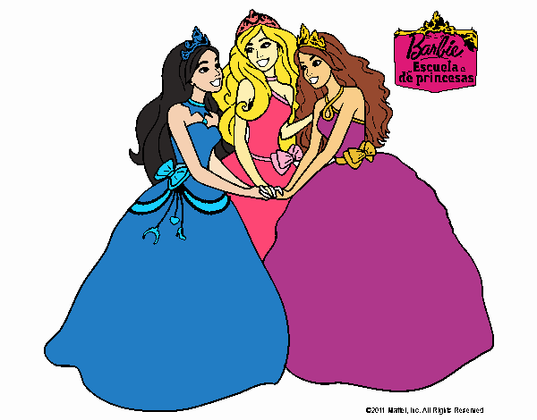 Barbie y sus amigas princesas