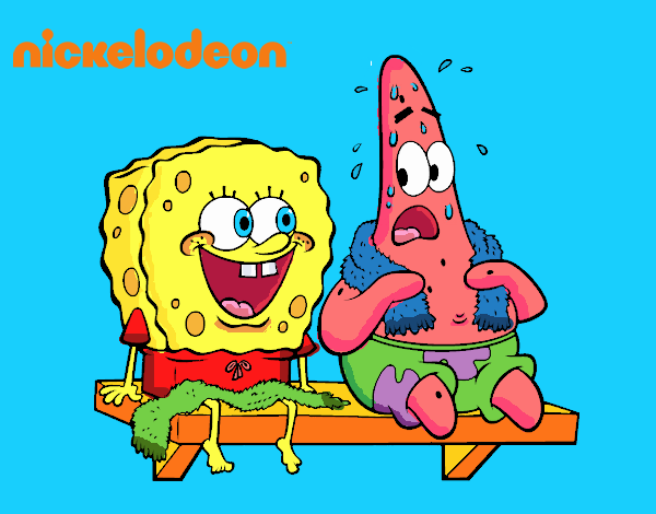 bob esponja y patricio :D!!!