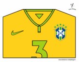 Camiseta del mundial de fútbol 2014 de Brasil