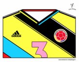 Camiseta del mundial de fútbol 2014 de Colombia