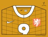 Camiseta del mundial de fútbol 2014 de Holanda