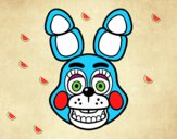 Cara de Toy Bonnie de Five Nights at Freddy's