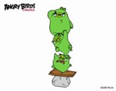 Cerdos verdes de Angry Birds