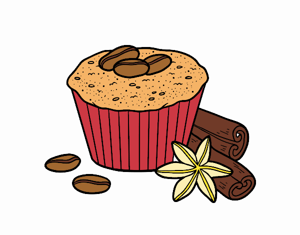 Cupcake de café