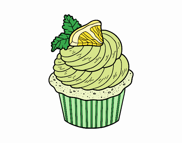 Cupcake de limón