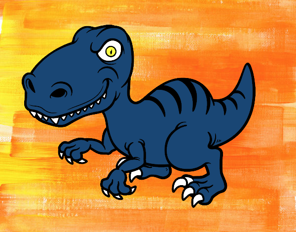 Dinosaurio velociraptor