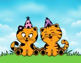 Gatos de cumpleaños