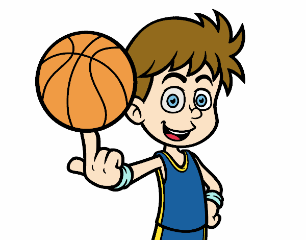 Jugador de baloncesto junior