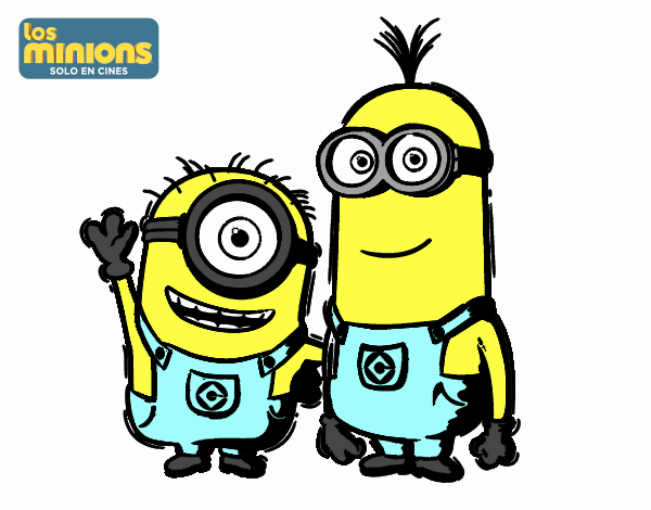 Minions - Carl y Kevin