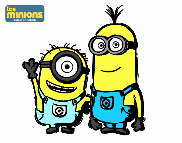 Minions - Carl y Kevin