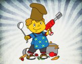 Niño cocinero