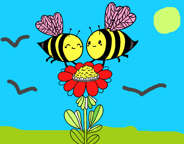 el amor por las abejas