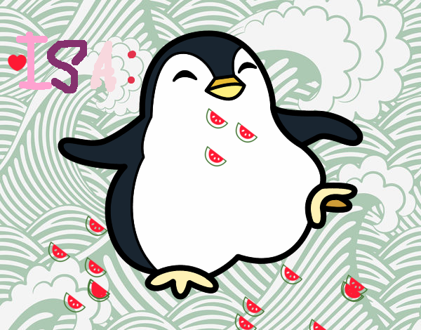 Pingüino bailando