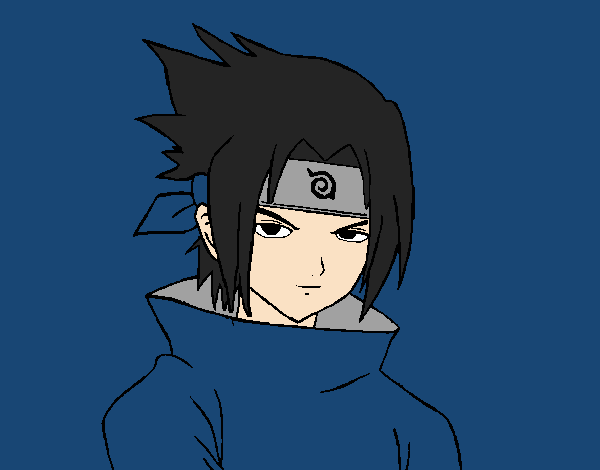 Sasuke enfadado