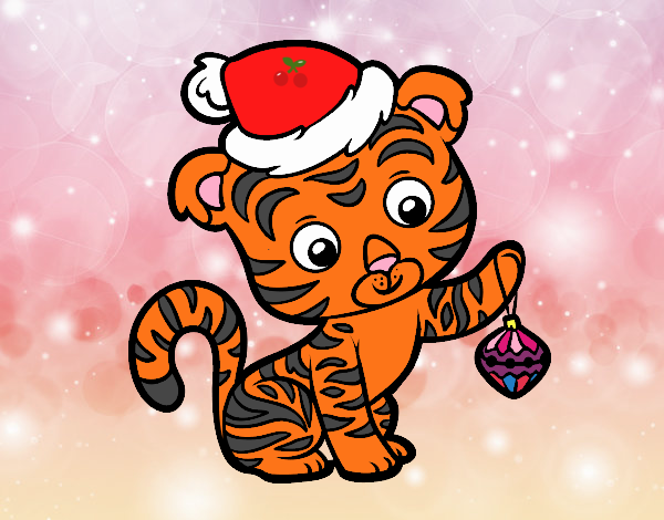 Tigre navideño