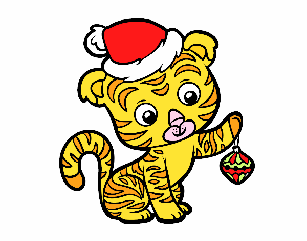 Tigre navideño