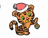 Tigre navideño