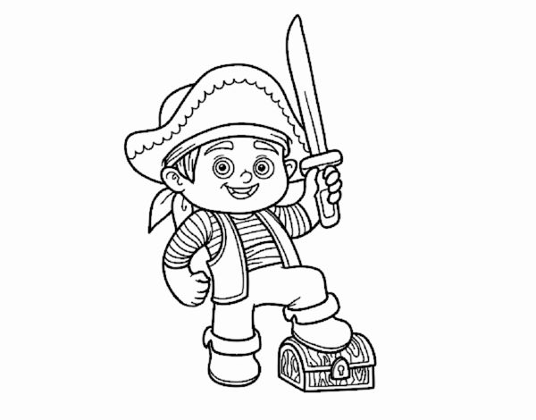 Un niño pirata