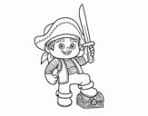 Un niño pirata