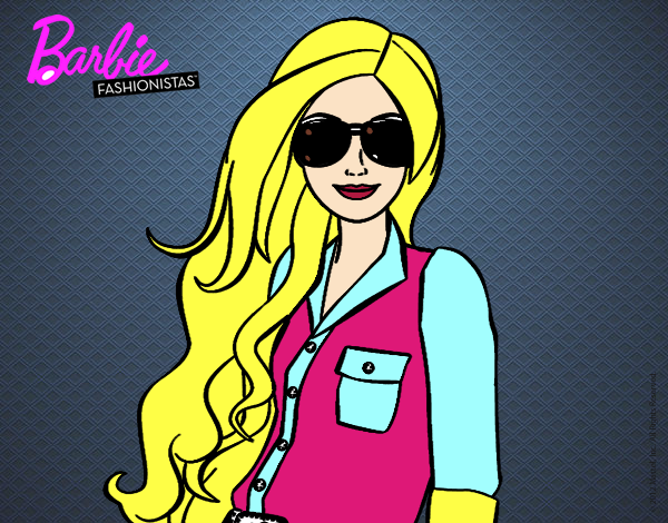 Barbie con gafas de sol