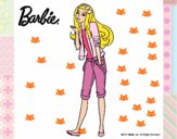 Barbie con look casual