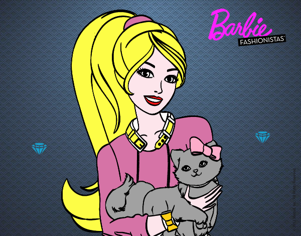 Barbie con mascota