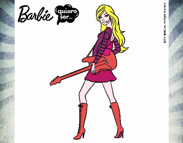 Barbie rokera 