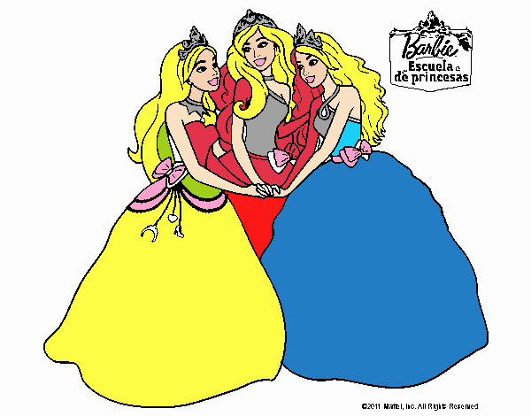 Barbie y sus amigas princesas