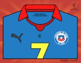 Camiseta del mundial de fútbol 2014 de Chile