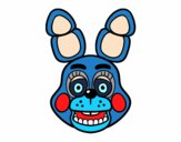 Cara de Toy Bonnie de Five Nights at Freddy's