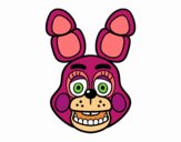 Cara de Toy Bonnie de Five Nights at Freddy's